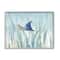 Stupell Industries Stingray Aquatic Animal Ocean Blue Spotted Sea Creature Framed Wall Art